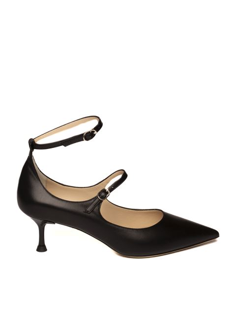 Black alluci décolleté RUSSO G | ALLUCI2402NAPPA-NERO